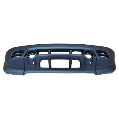Front Lower Fascia (Black) for 11-17 Jeep Patriot w/ Fog Lamps w/o Tow Hooks w/o Chrome Trim Under Fog Lights Crown Automotive