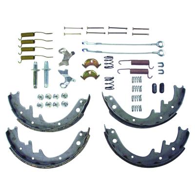 Rear Brake Shoe Service Kit for Jeep CJs, YJ, XJ MJ w/ Rear 10 X 1-3/4 Inch Drums Crown Automotive