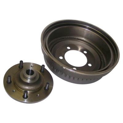 Rear Hub & Drum Assembly for 76-78 CJ-5, CJ-7 w/ AMC 20 Rear Axle w/ 11 Inch Brakes Crown Automotive