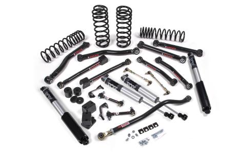 2018-2024 Jeep Wrangler JL J-Krawl 3.5 Inch Lift Kit 4 Door w/Fox 2.5 Performance Shocks HD Rate Coils JSPEC