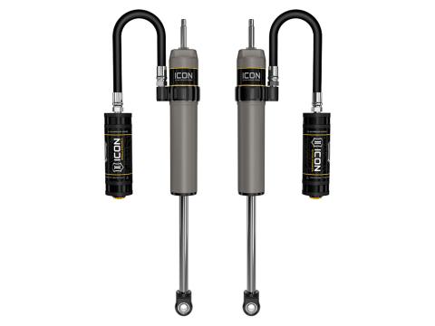 1996-2002 Toyota 4Runner 0-2 Inch Lift Rear V.S. 2.5 Aluminum Series Shock Absorbers Remote Reservoir Pair Icon Vehicle Dynamics