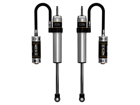 2007-2014 Toyota FJ Cruiser/2003-2024 Toyota 4Runner/2003-2023 Lexus GX 1-3 Inch Lift Rear V.S. 2.5 Aluminum Series Shocks Remote Reservoir Pair Icon Vehicle Dynamics