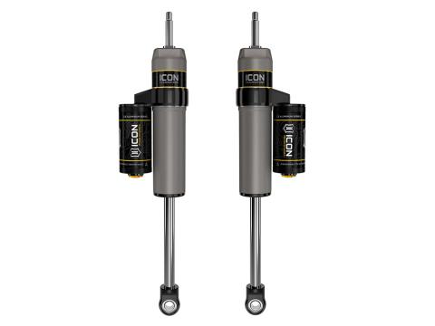 2005-2025 Ford Super Duty 4WD 0-2.5 Inch Lift Front. V.S. 2.5 Aluminum Series Shock Absorbers Piggyback Reservoir Pair Icon Vehicle Dynamics