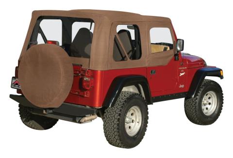 Complete Spice Soft Top for TJ Wrangler w/ Unlimited Pkg w/ Soft Upper Doors RT Off Road