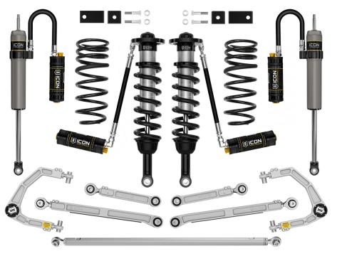 2022-2025 Toyota Tundra 1.25-3.5 Inch Lift Stage 11 (Trd) 2.5 Suspension System Billet CDCV Icon Vehicle Dynamics