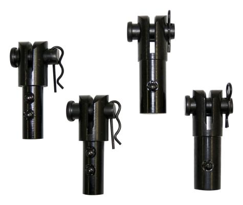 Black Soft Top Disconnect Kit for 1997-06 Jeep TJ Wranglers w/ Factory Soft Top RT Off Road