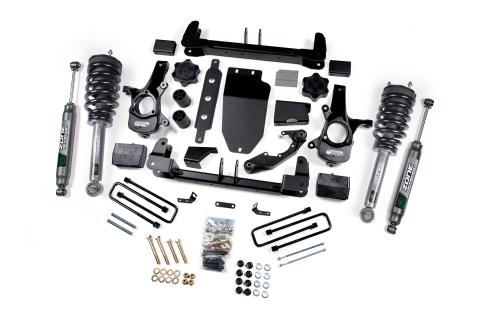 14-18 Silverado/Sierra 1500 4WD 4.5 Inch Cast Steel Arms With Nitro Shocks Zone Offroad
