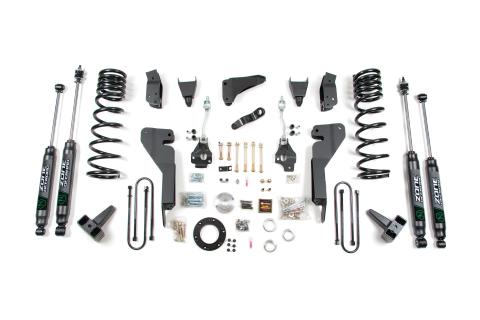03-07 Dodge RAM 2500 8 Inch Lift Kit With 3.5 Inch Axle Diesel Fox Shocks Zone Offroad