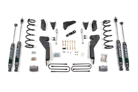  09-12 Dodge RAM 2500 6 Inch Lift Kit With 4 Inch Axle Gas With Nitro Shocks Zone Offroad