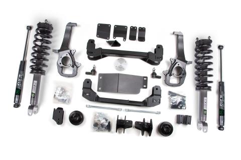13-18 RAM 1500 4WD 4 Inch Lift Kit Fox Shocks Zone Offroad