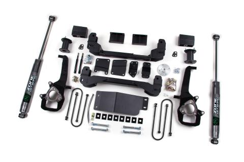 06-08 Dodge 1500 6 Inch Strut Spacer Lift Kit With Nitro Shocks Zone Offroad