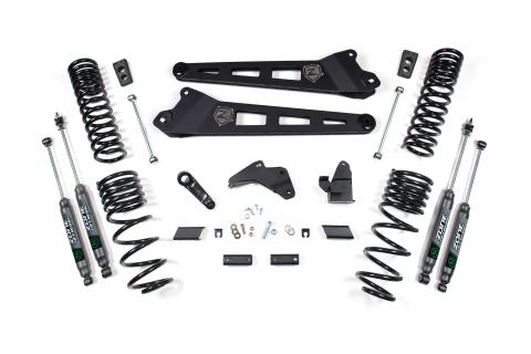14-18 RAM 2500 5.5 Inch Replacement Radius Arm Lift Kit Gas With Nitro Shocks Zone Offroad