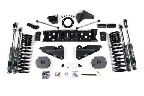19-24 RAM 2500 4.5 Inch Radius Arm Bracket Diesel 6-Bolt T-Case Adventure Shocks Zone Offroad