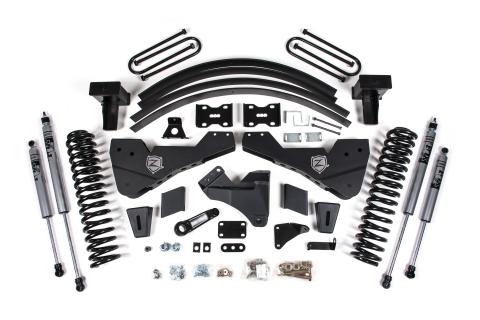 11-16 F-250/350 8 Inch Lift Kit  With Overload Diesel With Fox Adventure Shocks Zone Offroad
