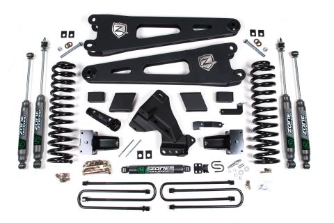 20-22 Ford F-250/F-350 Super Duty 5.0 Inch Radius Arm Lift Kit Fox Adventure Shocks Diesel Zone Offroad