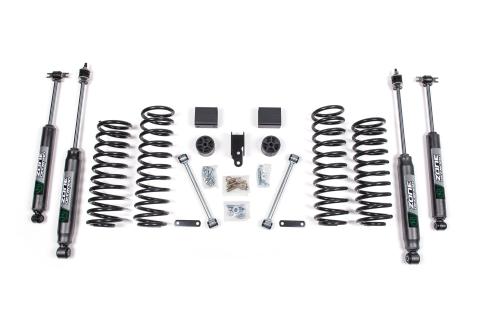 07-11 Jeep Wrangler JK 2WD 3 Inch Lift Kit With Nitro Shocks Zone Offroad