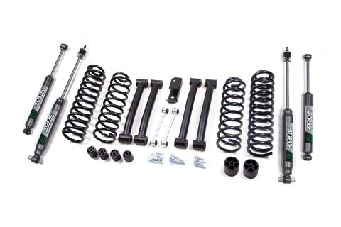 93-98  Jeep Grand Cherokee ZJ 4 Inch Lift Kit With Nitro Shocks Zone Offroad