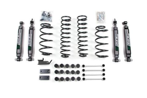 97-06 Jeep Wrangler TJ 4.25 Inch Combo Lift Kit With Nitro Shocks Zone Offroad