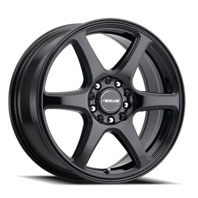 Aluminum Wheels 14x5.5 Matrix 146B Gloss Black 35 Offset 4 on 100/4 on 114.3 Bolt Pattern 72.62 Bore Raceline