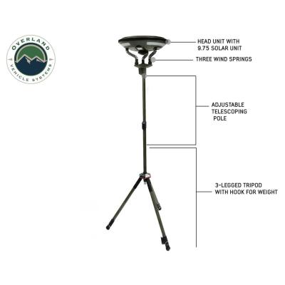UFO Solar Light Light Pods & Speaker - Camping Light Overland Vehicle Systems