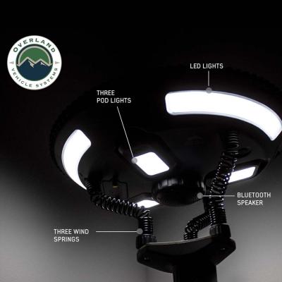UFO Solar Light Light Pods & Speaker - Camping Light Overland Vehicle Systems