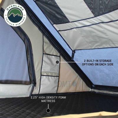 LD TMON Clamshell Aluminum Hard Shell Roof Top Tent Overland Vehicle Systems