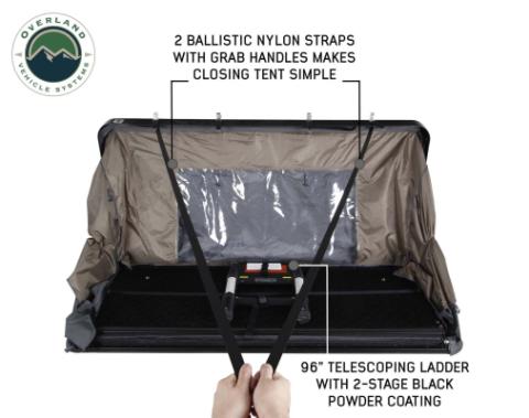 Best Hard Shell Rooftop Tent 18189901 Bushveld II Overland Vehicle Systems