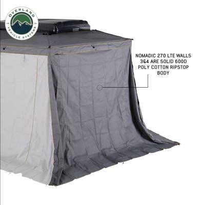 Driver Side Walls 3 & 4 - OVS 270 LTE Awning Wall Kit Overland Vehicle Systems