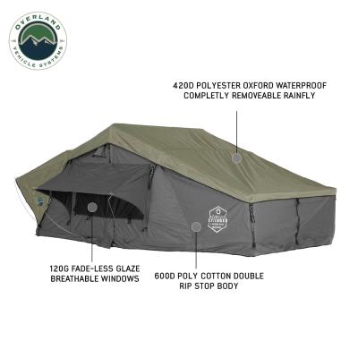 Best Roof Top Tent 3 Person Nomadic 3 Ext. Roof Top Tent Overland Vehicle Systems