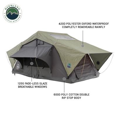 Nomadic 2 Standard Roof Top Tent Roof Top Tent 2 Person Overland Vehicle Systems