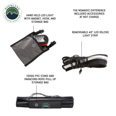Nomadic 2 Standard Roof Top Tent Roof Top Tent 2 Person Overland Vehicle Systems