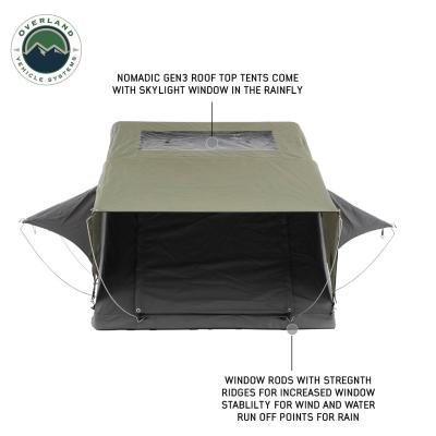 Nomadic 2 Standard Roof Top Tent Roof Top Tent 2 Person Overland Vehicle Systems
