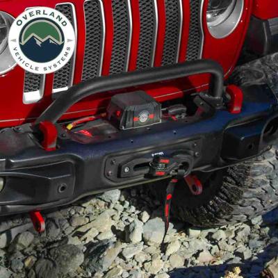 SCAR 10 - 10,000 lb. Winch With Steel Cable and Wireless Remote Overland Vehicle Systems