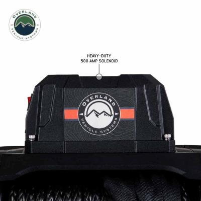SCAR 10P - 10,000 lb. Winch With Synthetic Rope and Wireless Remote Overland Vehicle Systems