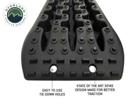 Recovery Ramps for 4WDs Gray/Black Universal + Storage Bag Overland Vehicle Systems