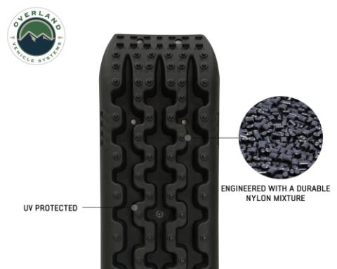 Recovery Ramps for 4WDs Gray/Black Universal + Storage Bag Overland Vehicle Systems
