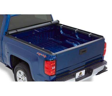 Soft Tonneau Cover EZ-Roll For 2015-24 Colorado/Canyon 6.0 Foot Black Tailgate Spoiler Not Included Bestop