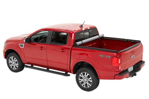 EZ-Roll Soft Tonneau Cover For Ford 2019-2024 Ranger 5.0 Foot Black Tailgate Spoiler Not Included Bestop