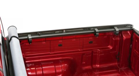 EZ-Roll Soft Tonneau Cover For Ford 2019-2024 Ranger 5.0 Foot Black Tailgate Spoiler Not Included Bestop
