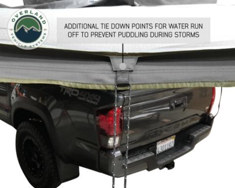 Nomadic Awning 270 Awning with Walls Passenger Overland Vehicle Systems