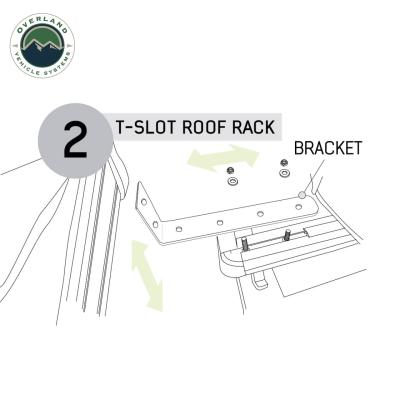 Nomadic 270 LTE Driver Side 270 Degree Awning Premium Overland Vehicle Systems