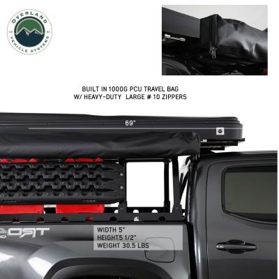Nomadic 270 LTE Passenger Side 270 Degree Awning Overland Vehicle Systems