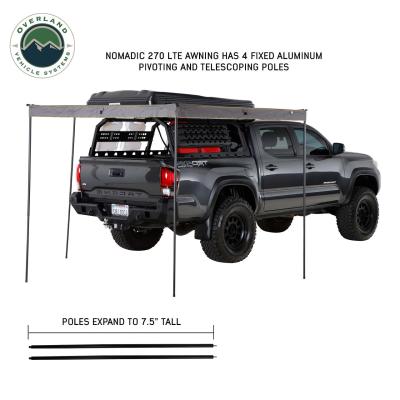 Nomadic 270 LTE Passenger Side 270 Degree Awning Overland Vehicle Systems