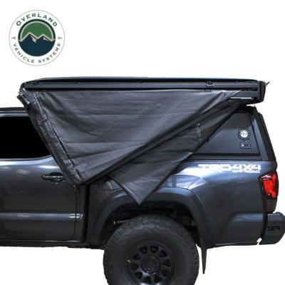 XD Nomadic 270 - Awning W/Lights and Black Out , Passenger Side, Black Body, Black Trim and Black Travel Cover Overland Vehicle Systems