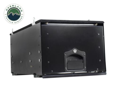 Camping Storage Box Cargo Box With Slide Out Drawer Overland Vehicle Systems