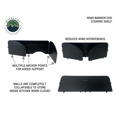 Cargo Box Kitchen With Slide Out Sink, Cooking Shelve and Slide Out Work Station Overland Vehicle Systems