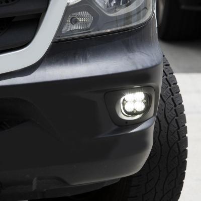 Mercedes Squadron Sport Fog Pocket Light Kit For Mercedes 2014-2018 Sprinter Van (Clear) Baja Designs