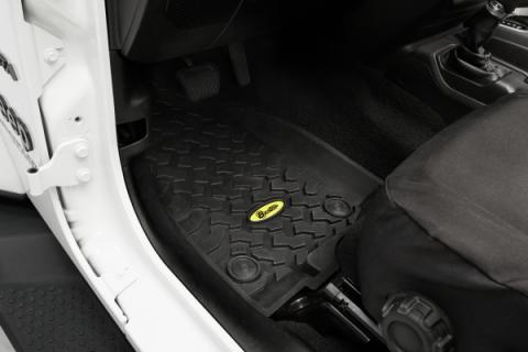 Jeep Gladiator Front Floor Mats For Jeep 2020-2024 Gladiator Black Pair Bestop