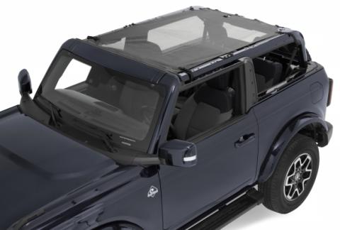 Ford Bronco Bikini Top Sun Safari Bimini Bikini Tops For Ford 2021-2024 Bronco 2 Door mesh Bestop
