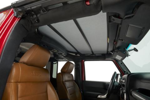 Jeep Wrangler Soft Top Sunrider for Hardtop For Jeep 2007-2018 Wrangler JK Black Diamond Bestop